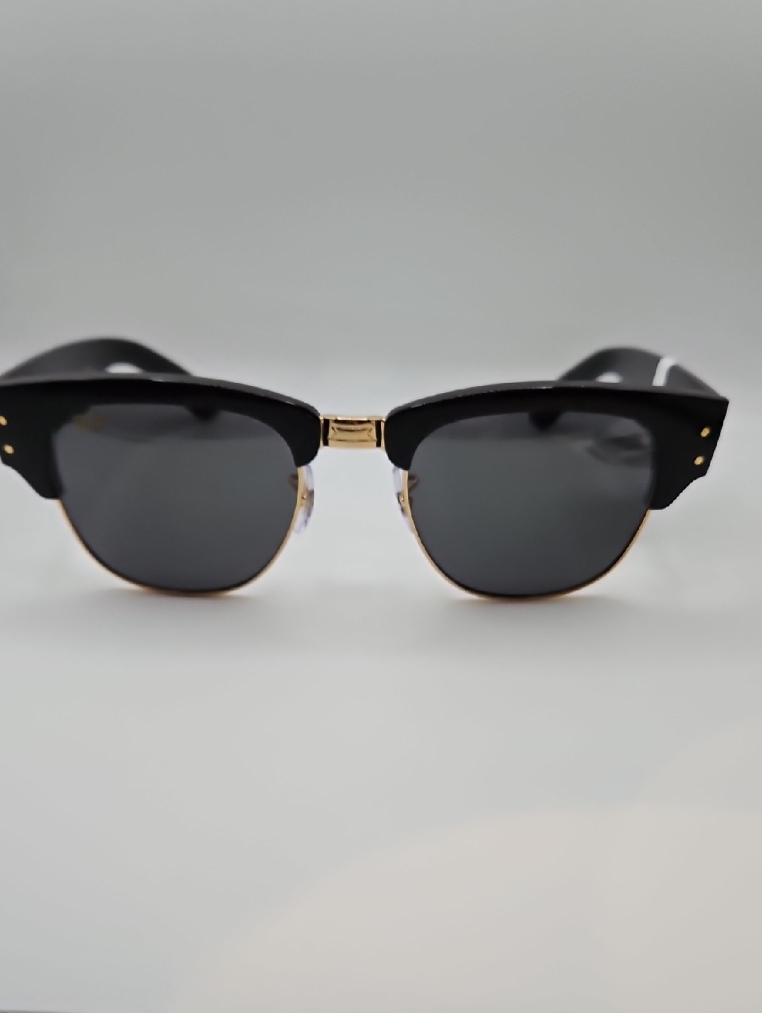 Ray-Ban Black And Gold Clubmaster Sunglasses